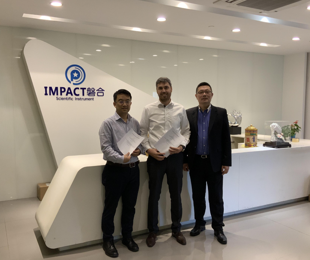 Impact Scientific and accroma labtec signed contract